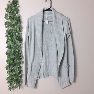 Aeropostale grey Knit Cardigan sweater sz Xs